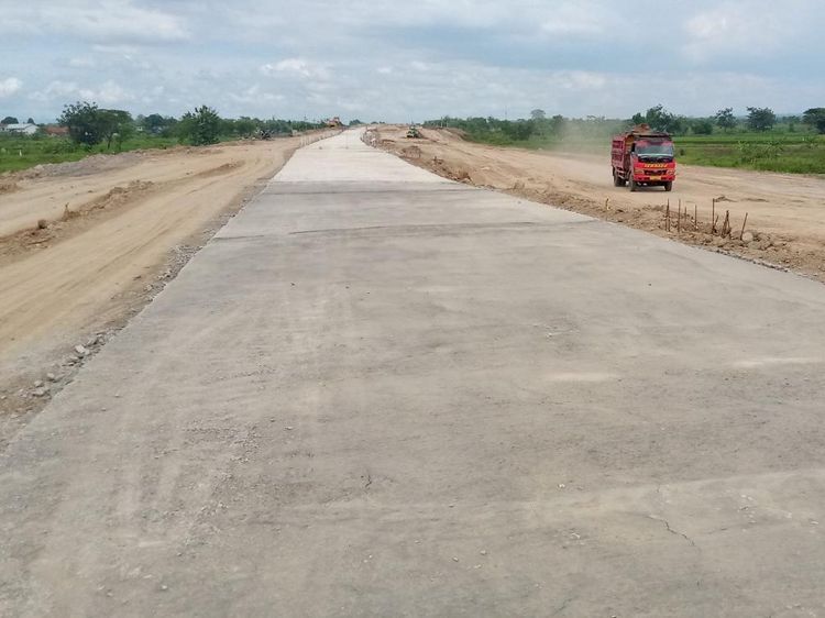 Ruas Tol Jogja-Solo di Polanharjo Dikebut Sambut Mudik, Ini Penampakannya