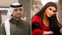 Kolase foto Sheikha Mahra dan Sheikh Mana.  Sebenarnya pasangan ini telah menikah pada April, namun kala itu keduanya tidak merilis foto apapun. (Foto: dok. Instagram)