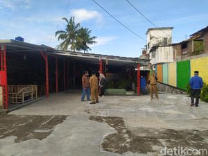 Suasana Rumah Duka Theresia Korban Dukun Banjarnegara di Mertoyudan