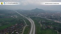 Setelah seksi 2, ada interchange Sumedang. Foto: Dok. PT Citra Karya Jabar Tol