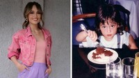 Foto masa kecil Cinta Laura yang menggemaskan. Foto: Instagram