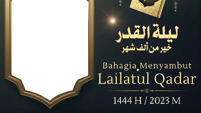 Twibbon malam Lailatul Qadar. (Foto: Twibbonize)