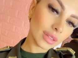 Potret Polwan Viral di TikTok karena Kecantikannya, Disebut Bak Supermodel