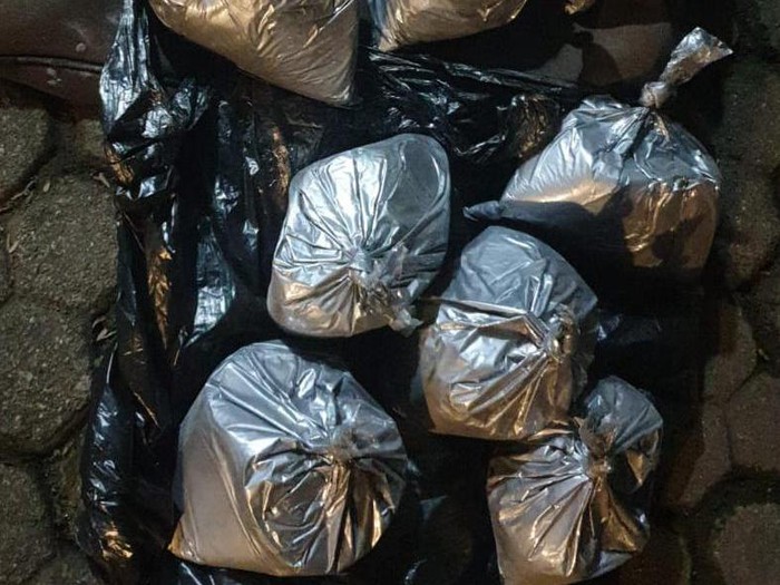 Bahan mercon sekitar 10 kg yang disita tim Jatanras Polda Jateng dari pria asal Demak di Kota Semarang, Selasa (11/4) malam.