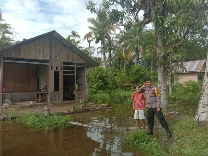 Rumah warga di Bungus Barat yang akan dibedah.