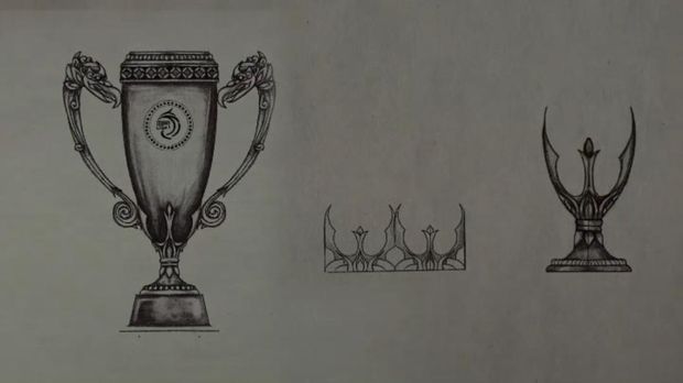 Desain baru trofi Liga 1 musim 2022/2023.