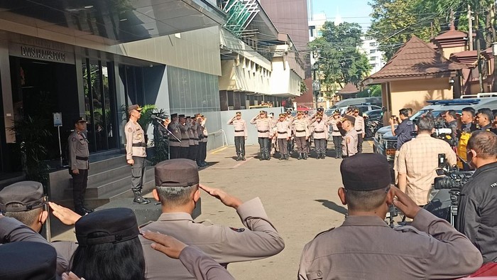 Divisi Humas Polri Gelar Apel