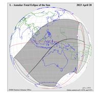 Gerhana Matahari Hibrid 20 April 2023, Info Lengkap Lokasi Dan Jadwalnya