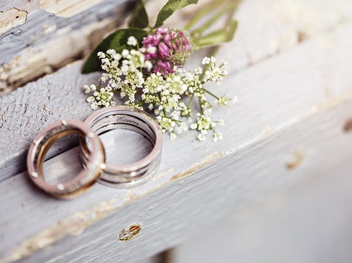 Ilustrasi cincin pernikahan