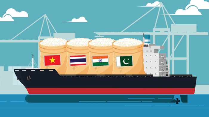 Infografis 4 negara pemasok beras 2 juta ton ke Indonesia