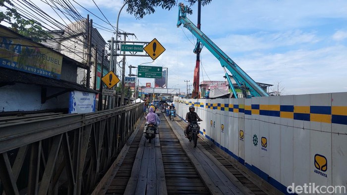 Jembatan Cikereteg. (M Sholihin/detikcom)