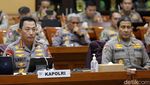Kapolri Laporkan Transformasi Organisasi Polri ke DPR