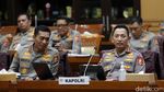 Kapolri Laporkan Transformasi Organisasi Polri ke DPR