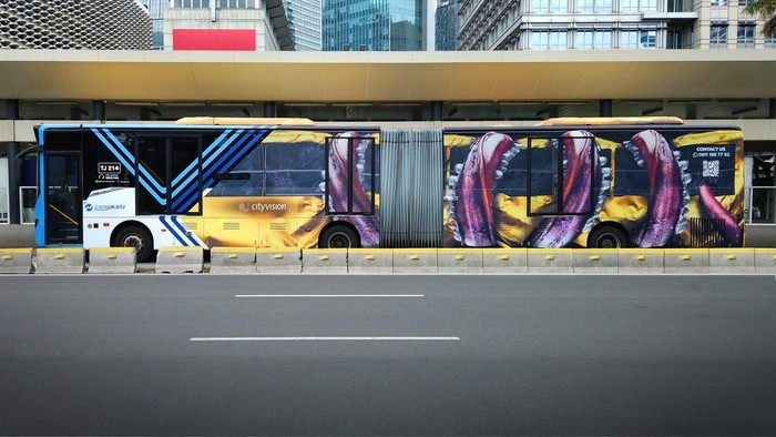 Kolaborasi City Vision dan TransJakarta/Dok Ist