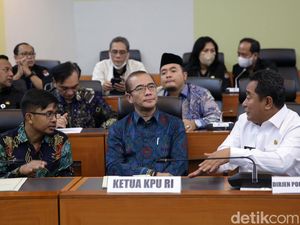 KPU Bahas RPKPU soal Pencalonan DPR-DPRD dengan Komisi II DPR