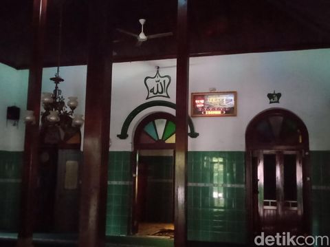 Masjid kuno Al Manshur di Dusun Popongan, Desa Tegalgondo, Kecamatan Wonosari, Kabupaten Klaten, Rabu (12/4/2023) siang.