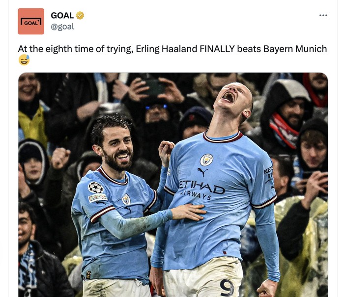 Meme Man City Bayern