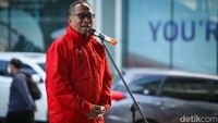 Dalam sambutannya, CEO detik Network Abdul Aziz menyampaikan rasa terima kasih kepada tim yang bertugas. Dia berharap agar peliputan bisa berjalan dengan lancar.