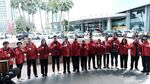 Menhub dan Kakorlantas Lepas Tim Liputan Mudik Transmedia