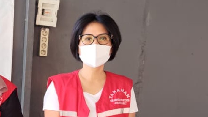 Natalia Rusli dipindah ke Rutan Pondok Bambu, Jakarta Timur. Sumber foto dari Kejari Jakarta Barat Iwan Ginting.
