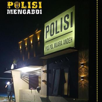 Pos polisi Muara Andeh, Kalimantan Timur.