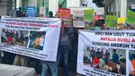 Potret Massa Geruduk PN Jakbar