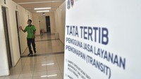 Pengelola terminal menyediakan 17 kamar fasilitas penginapan khsusus bagi pemudik yang sudah mengantongi tiket bus dan mengalami keterlambatan pada jadwal keberangkatan.