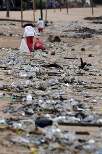 Begini Potret Tumpukan Sampah Di Pantai Bali