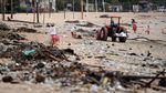 Begini Potret Tumpukan Sampah di Pantai Bali