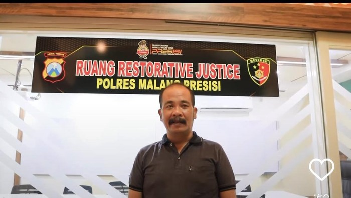 Rosidi saat meminta dilakukan restorative justice