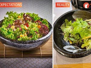 Zonk! Beli Salad Rp 70 Ribu, Pelanggan Ini Dapat Sayur Secomot