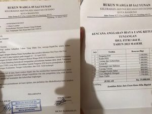 Kata Warga soal Surat RW Minta Donasi Uang Ketupat-THR di Bandung