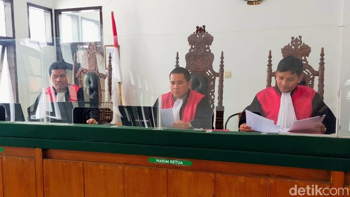 Sidang vonis pembunuh anak di Cimahi di PN Bale Bandung