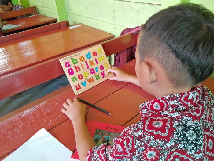 Siswa kelas Bu Guru Hani.