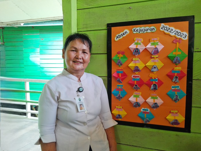 Siswa kelas Bu Guru Hani.