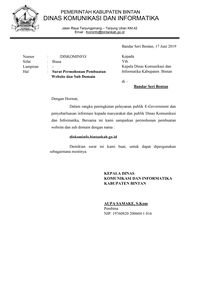 Contoh Surat Dinas Yang Baik Dan Benar Untuk Berbagai Kebutuhan