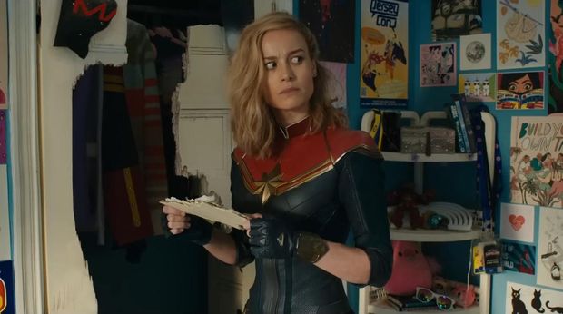 The Marvels Adegan dalam teaser trailer The Marvels.