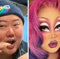Kim Chi adalah drag queen asal Korea Selatan. Nama aslinya Sang-Young Shin dan ia berprofesi sebagai pengusaha sekaligus tokoh televisi. Foto: Instagram