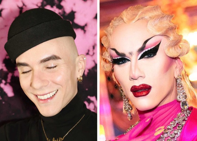 Sasha Velour memiliki nama asli Alexander Hedges Steinberg. Drag queen yang mengidentifikasi sebagai non-biner ini adalah artis, aktor dan prodesur panggung asal Amerika. Foto: Instagram