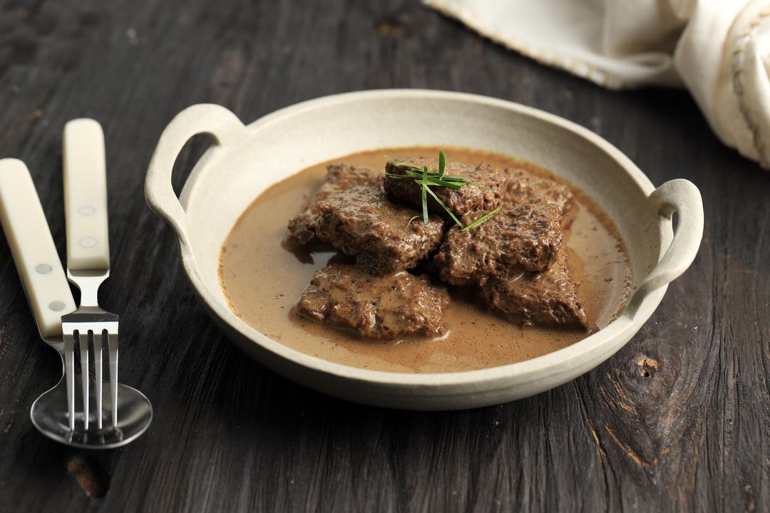 Semur Daging, Indonesian Beef Stew with Soy Sauce and Spices. Semur Daging Popular Dish for Eid al Adha or Edi al-Fitr