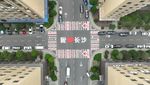 Unik Banget, China Punya Zebra Cross Berbentuk Hati Lho