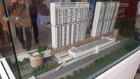 Apartemen yang lokasinya menempel dengan Stasiun Pondok Cina ini diharapkan dapat memenuhi kebutuhan hunian masyarakat, khususnya milenial.