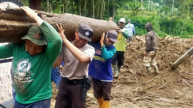 banjir bandang di Malang