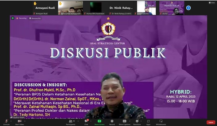 Sederet Upaya BPJS Kesehatan Dukung Ketahanan Kesehatan Nasional