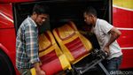 Bus di Terminal Pulogebang Dipoles Demi Mudik Nyaman