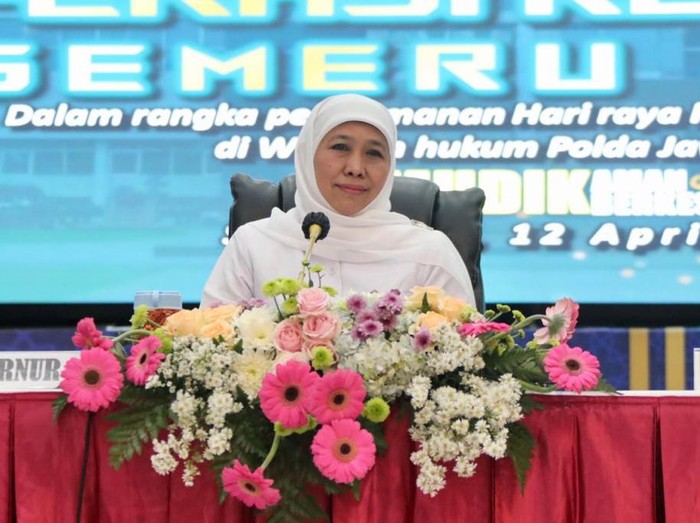 Gubernur Jawa Timur Khofifah Indar Parawansa
