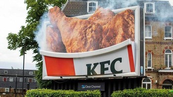 Siap-siap ngiler liat iklan KFC ini. Foto: Boredpanda
