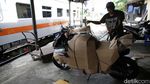 Jelang Lebaran, Jasa Ekspedisi Sepeda Motor Meningkat