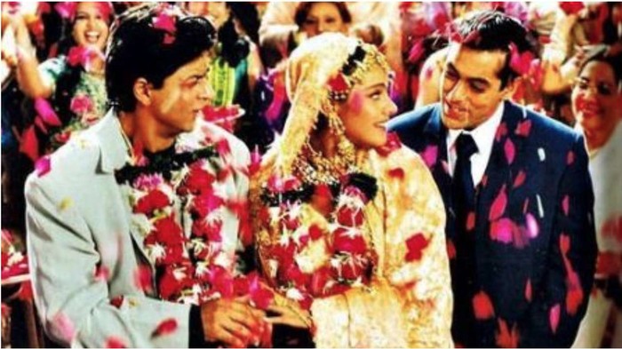 Cuplikan adegan Kuch Kuch Hota Hai.