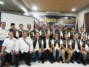 Klub Moge MedDocs Indonesia: Lantik Pengurus Chapter sambil Bukber Anak Yatim
